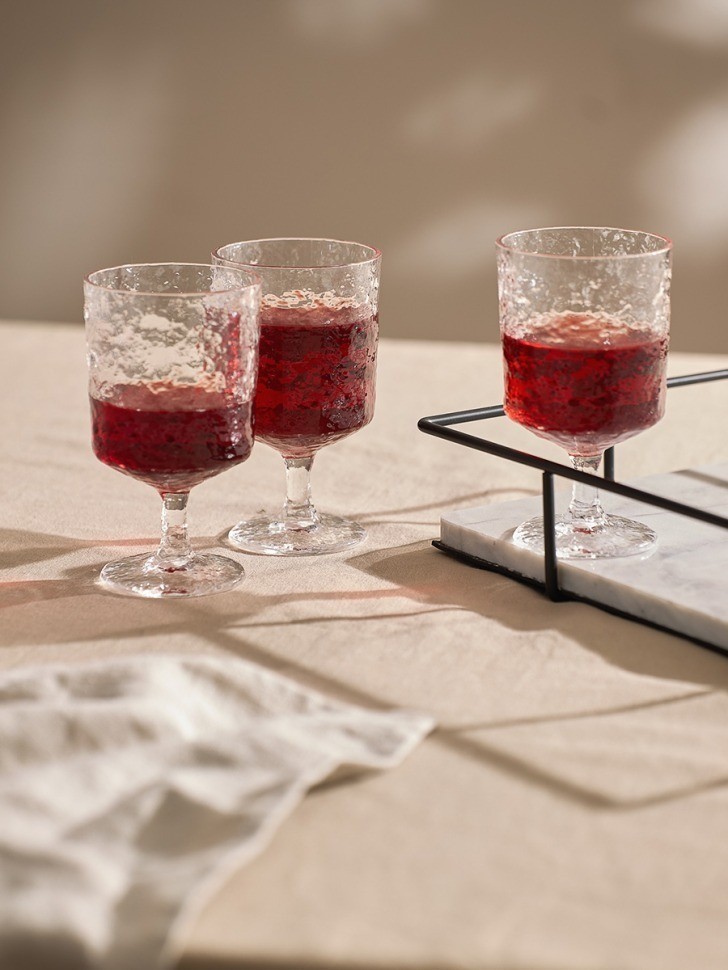 Набор бокалов из акрила arctic для вина, 280 мл, прозрачный, 4 шт. (78779)