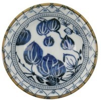 Чаша 16699, 12 см, фарфор, white, blue, TOKYO DESIGN