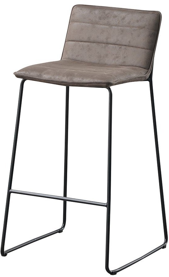 Стул барный terence, экокожа, темно-коричневый (73958)