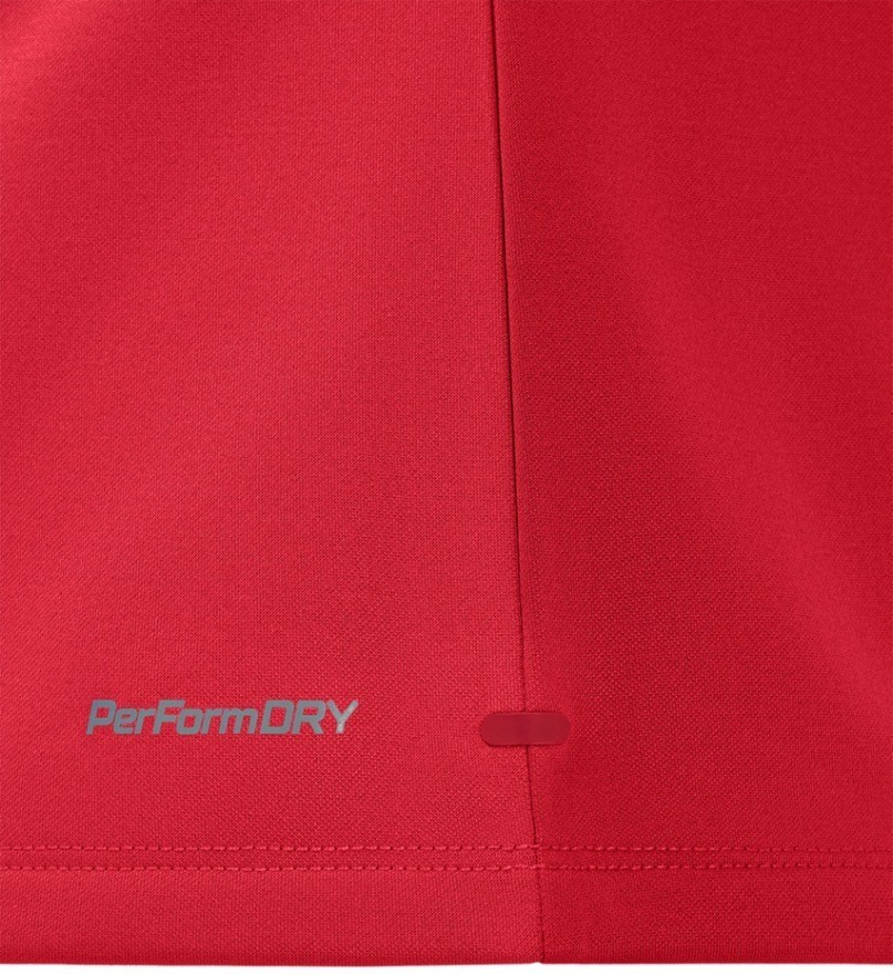 Джемпер тренировочный JOGEL PREMIER PerFormDRY Training 1/4 Zip Fleece Top, красный (2123098)