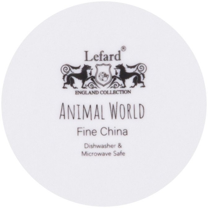 Тарелка закусочная lefard "animal world" леопард 20,5 см Lefard (590-412)