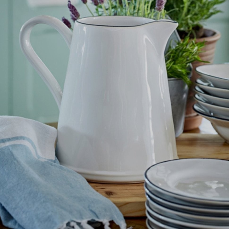 Тарелка ATR291-01112G(00721С)СНЯТО, керамика, white, blue, Costa Nova