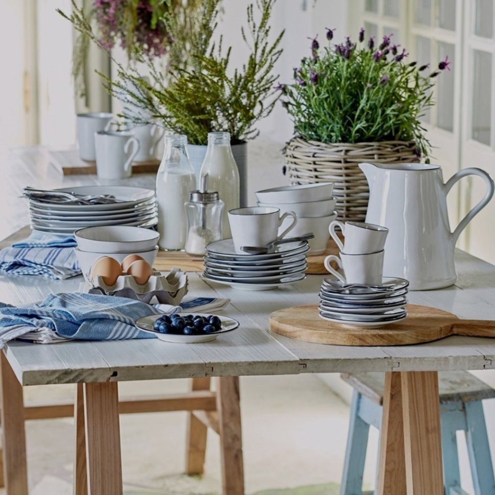 Тарелка ATR291-01112G(00721С)СНЯТО, керамика, white, blue, Costa Nova