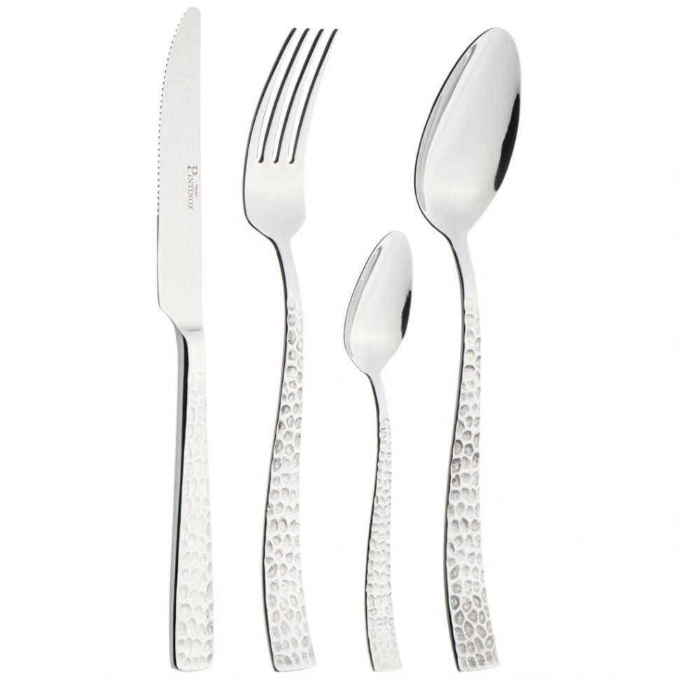 Набор столовых приборов "palace martellato" на 6 персон 24 пр. PINTINOX (340-074)