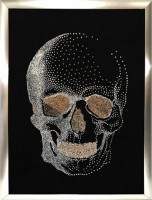 Череп 1 с кристаллами Swarovski (2205)