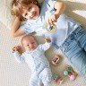 Подарочный набор игрушек погремушек для малышей (E0108_HP)