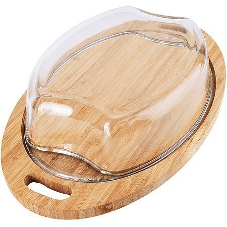 Форма для запекания 2 л с крышкой доской деревянной LORAINE (31036)