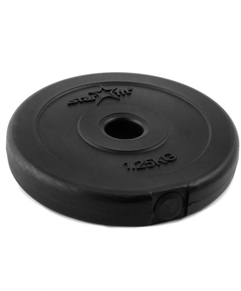 Диск пластиковый BB-203, d=26 мм, черный, 1 кг (165676)