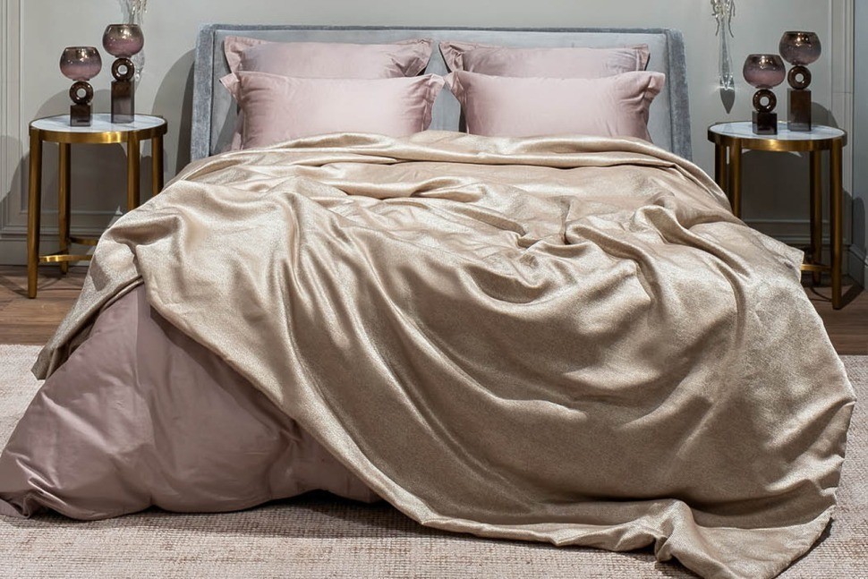 Покрывало FIJI бежевое 220*260 (TT-00011124)