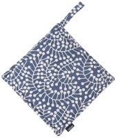 Прихватка темно-синего цвета с принтом Спелая Смородина из коллекции scandinavian touch, 22х22 см (73561)