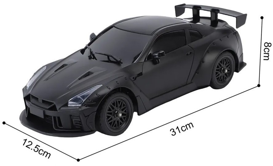 Радиоуправляемая машина для дрифта Nissan GTR (MN-268-BLACK)