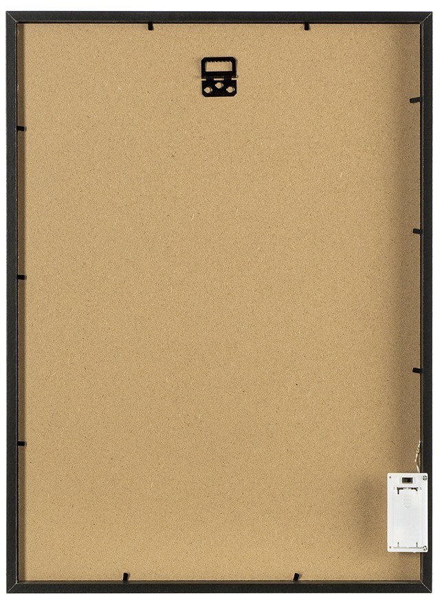 Рамка для фотографий с подсветкой everyday, 38х52 см, белая/черная (76273)