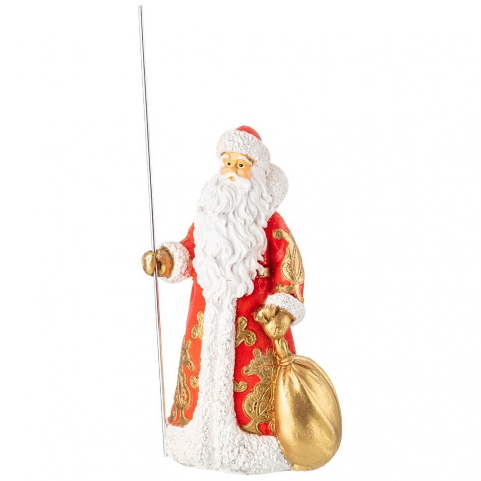 Фигурка декоративная "дед мороз с мешком" высота=26см Lefard (169-647)