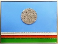 Картина Флаг Якутии с кристаллами Swarovski (2340)