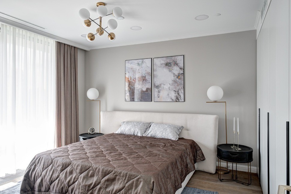 Кровать Como c подъем.мех. шенилл белый  Miss01 270*240*110 (TT-00007478)