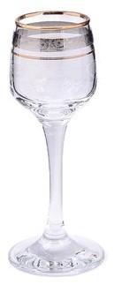 Набор 6 рюмок Изабелла с рисунком Нежность (TL34-4164)