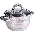 Кастрюля с крышкой 3,9 л с из нержавеющей стали MAYER BOCH (30944)