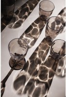 Набор стаканов из акрила hollow, 450 мл, серо-коричневый, 4 шт. (77577)