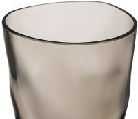 Набор стаканов из акрила hollow, 450 мл, серо-коричневый, 4 шт. (77577)