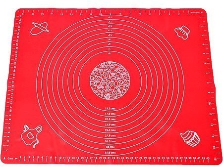 Коврик силикон 50х40см. красный Mayer&Boch (30494-1)