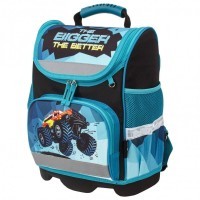 Ранец для мальчиков Юнландия Wise Monster-truck 16 л 229948 (76571)