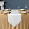 Дорожка на стол 45х300 cm  "феерия. серебро", цвет: белый, tm lefard, полиэстер 100% (986-004-32)
