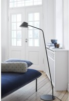 Лампа напольная office, 140хD18 см, черная матовая (67844)