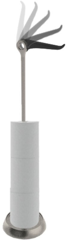 Держатель для туалетной бумаги tucan, 73 см, никель (39605)