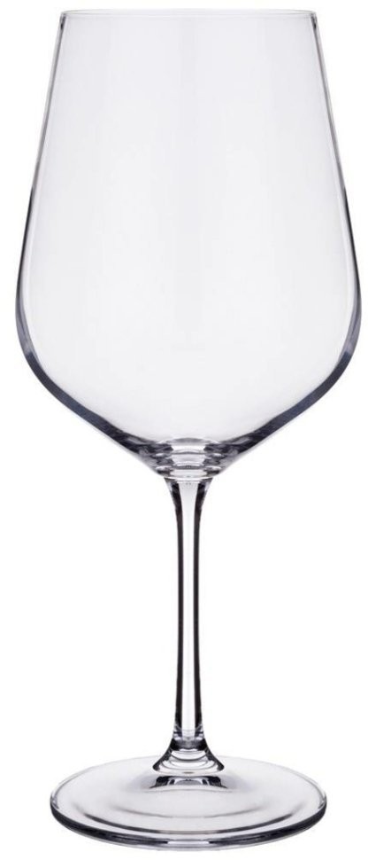 Набор бокалов для вина из 6 шт. "dora/strix" 580 мл высота=23 см Crystal Bohemia (669-285)