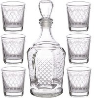 Набор для вина 7пр. &quot;Винтаж&quot; графин+6 стаканов &quot; (1232-Г)