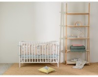 Бортик в кроватку из сатина с принтом animalia world из коллекции tiny world, 360х35х5 см (71533)