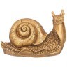 Фигурка декоративная "улитка ползет" l25w16h18 см цвет: бронза с позолотой Lefard (169-898)