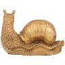 Фигурка декоративная "улитка ползет" l25w16h18 см цвет: бронза с позолотой Lefard (169-898)
