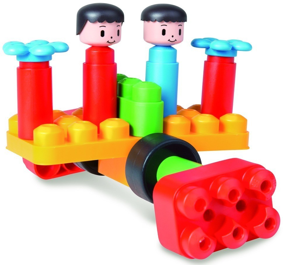 Конструктор детский  "Площадка приключений", 110 элементов (760011_HP)