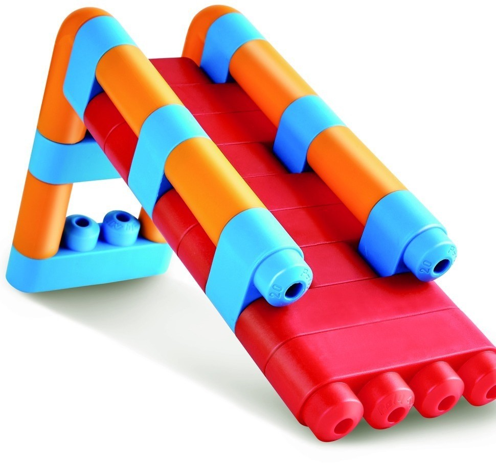 Конструктор детский  "Площадка приключений", 110 элементов (760011_HP)