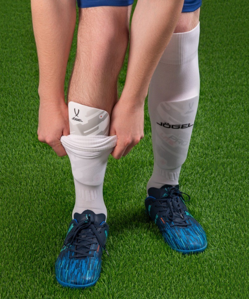 Щитки футбольные JOGEL Prolite, белый (2111118)