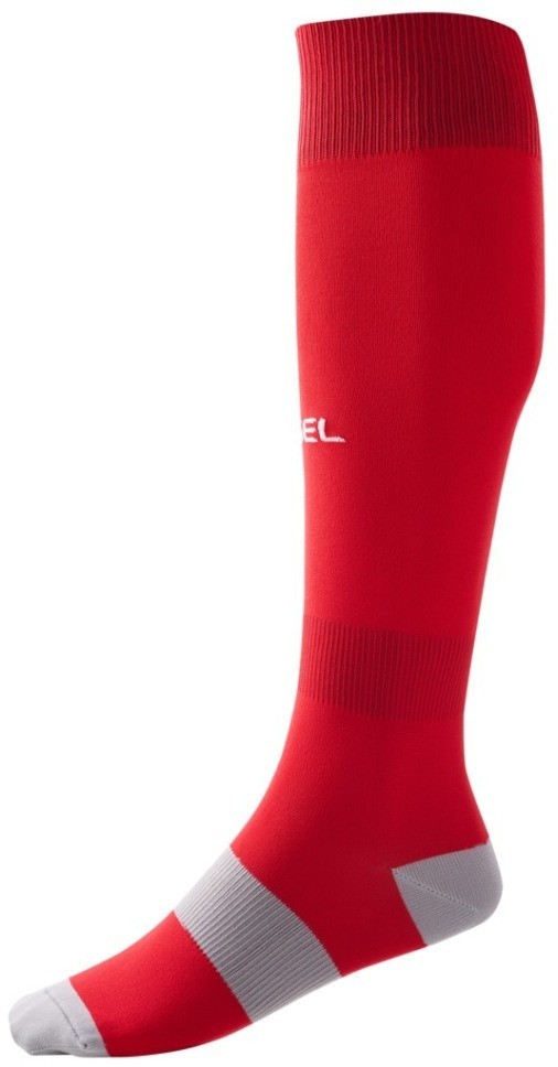 Гетры футбольные JOGEL CAMP BASIC SOCKS, красный/серый/белый (2076919)