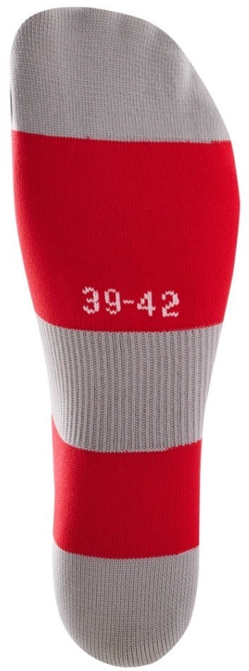 Гетры футбольные JOGEL CAMP BASIC SOCKS, красный/серый/белый (2076919)