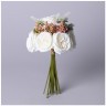 Цветочная композиция из пионов длина=26см мал.уп.=24шт Lefard (535-361)