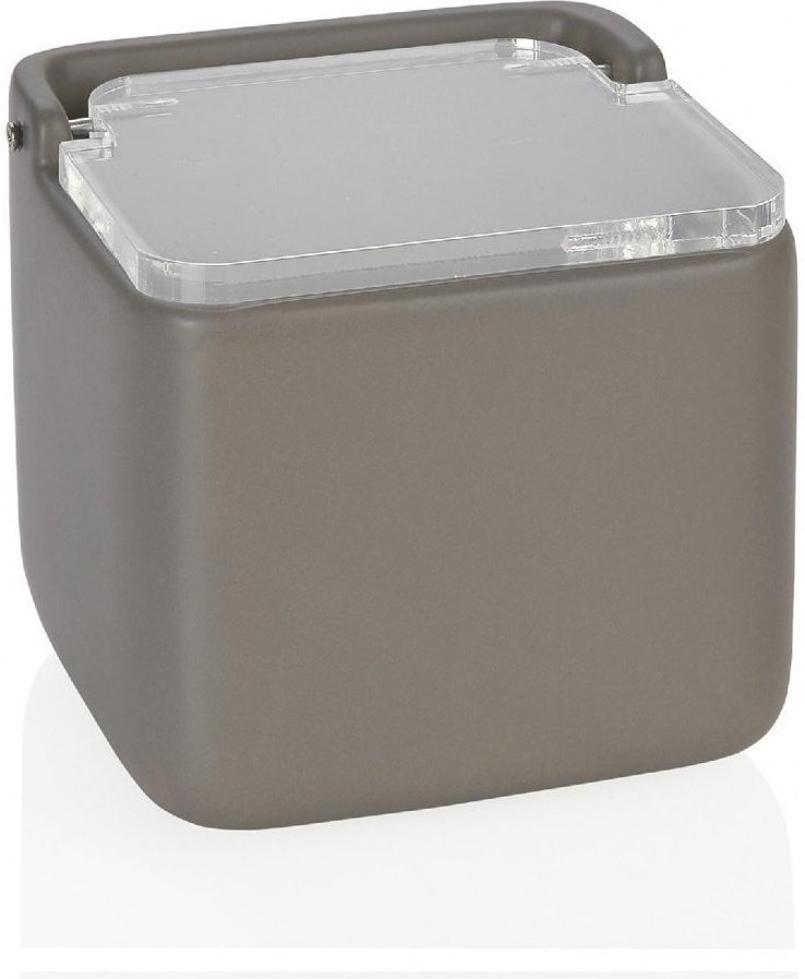 Andrea House Солонка Grey Ceramic and Acrylic CC67001