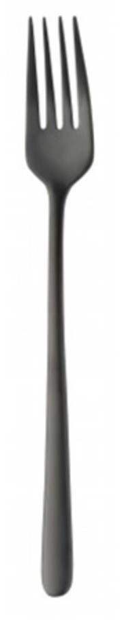 Вилка столовая 2RDU0002, нержавеющая сталь 18/10, PVD, total black, PINTINOX