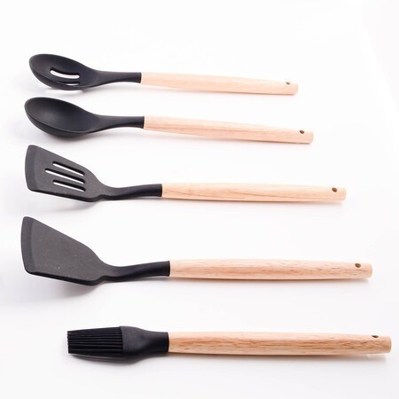 Набор кухонных принадлежностей на подставке (24-02-TM)