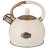 Чайник agness со свистком, серия тюдор, 3,0 л термоаккумулирующее дно, индукция (937-830)