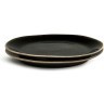 SagaForm Набор тарелок для закуски черные, 2 шт 5018064