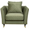 Кресло Sorrento, велюр оливковый Colt1002 98*101*88см (TT-00014972)