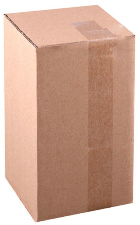 Ваза "айсберг тонированное серебро" 12,5*12,5*31,5 см Bronco (112-343)