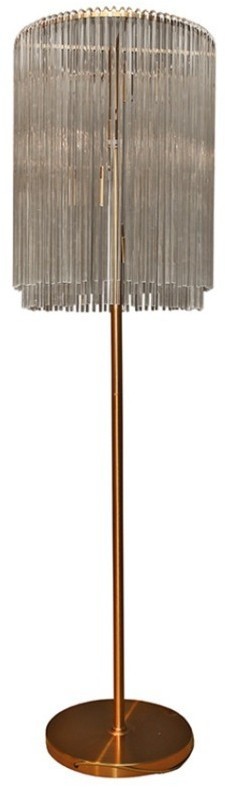 Торшер ML3449-4L, металл, стекло, Bronze, ROOMERS FURNITURE