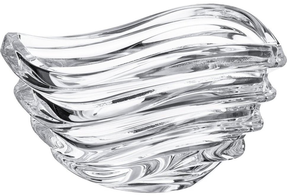 Конфетница "wave" 17*11,5см. высота=15см. CRYSTALITE (669-301)