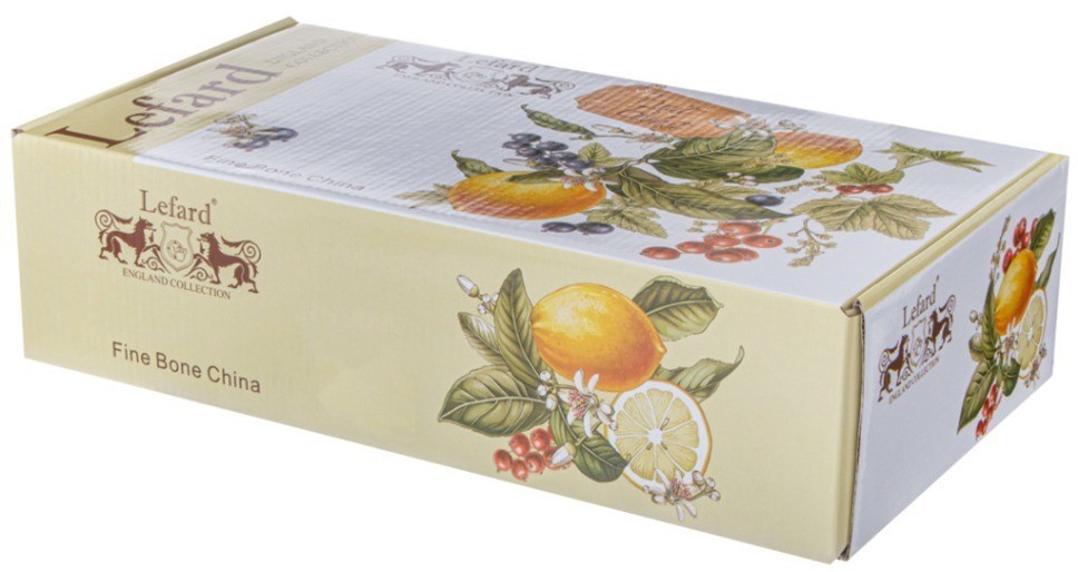 Чайный набор lefard "fruit basket" на 6 пер. 12 пр. 330 мл (104-996)