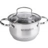 Кастрюля с крышкой 2,1 л из нержавеющей стали MAYER BOCH (30946)